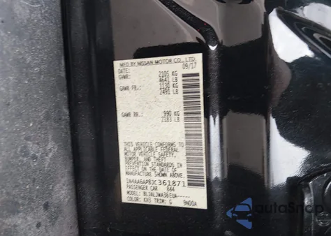 2018 Nissan Maxima 3.5 Sv from USA, damaged, VIN 1N4AA6AP8JC361871